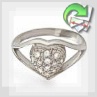 Золотое кольцо с бриллиантом "Наша помолвка-I"