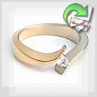 Золотое кольцо «Веlle»