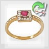 Золотое кольцо "Pret-a-porte II"