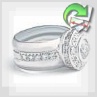 Золотое кольцо с бриллиантом "Императорское"