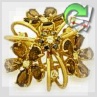 Золотое кольцо с раухтопазом "Сан-Джорджо-Маджоре"