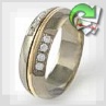 Обручальное кольцо "Серенада II"