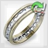 Обручальное кольцо "Сердечная любовь"